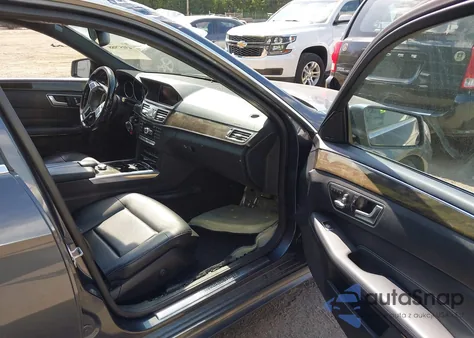 2014 Mercedes-Benz E 350 4Matic z USA, uszkodzony, nr VIN WDDHF8JB9EA773797